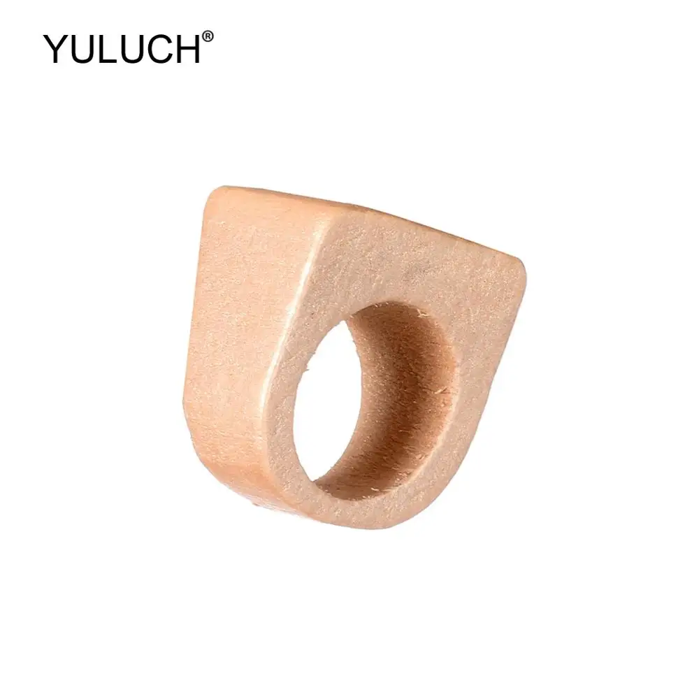 

YULUCH 2019 Golden Wooden Rings For Women Ethnic African Boho Woman Big Size Statement Jewelry Accessories Party Wedding Gifts