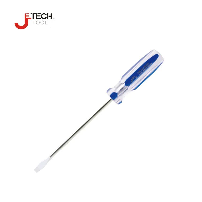 

Jetech CR-V short mini standard extra long slotted clear plastic handle precise screwdriver parafusadeira household repair tools