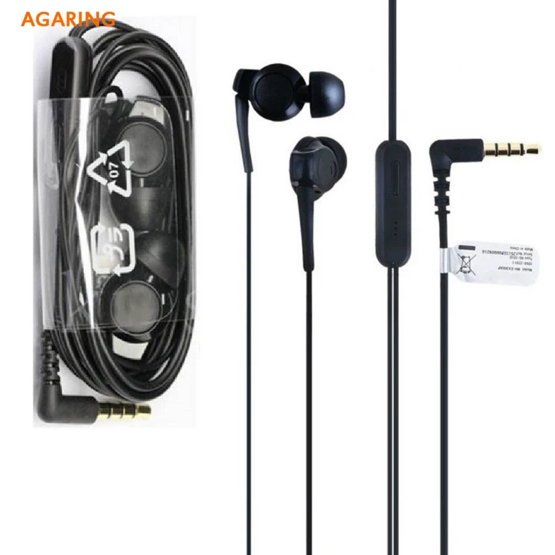 Original Headset For Vivo X27 IQOO Z3 X23 NEX OPPO Reno Universal Sports In-ear Earpieces with Remote Control Earphone | Электроника