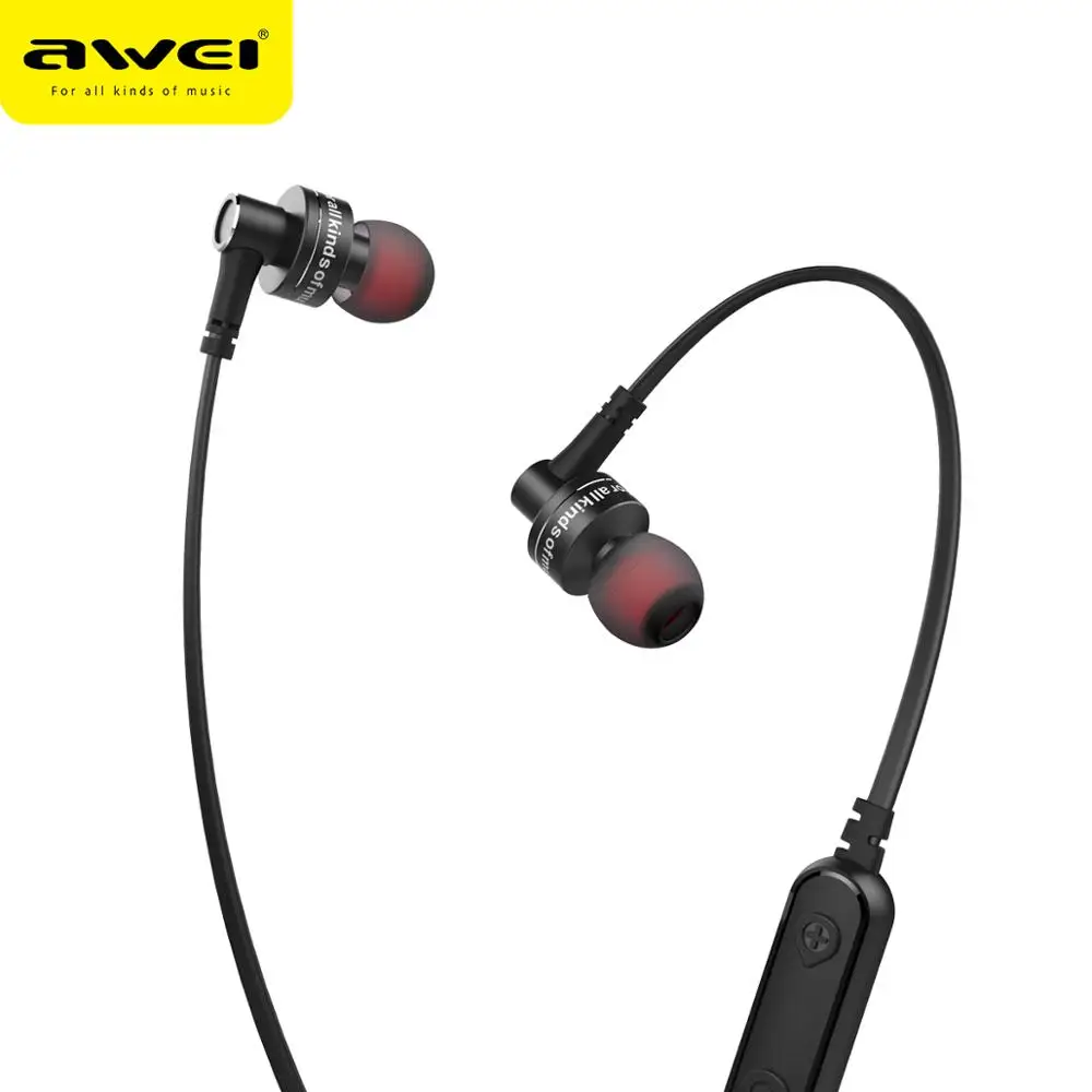 AWEI B990BL, беспроводные наушники, Bluetooth, наушники, Спортивная гарнитура, Стерео шумоподавление, наушники для iphone, samsung, телефонов