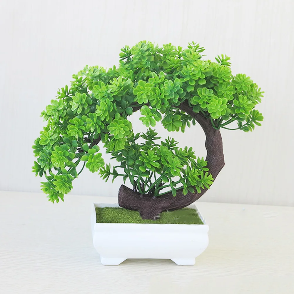 Pretty Lots Artificial Plants Fake Leaf Home Office Garden Flower Wedding Decor Tree Pot Home Office Table Gift Pretty Lots Artificial Plants Fake Leaf Home Office Garden Flower Wedding Decor Tree Pot Home Office Table Gift
