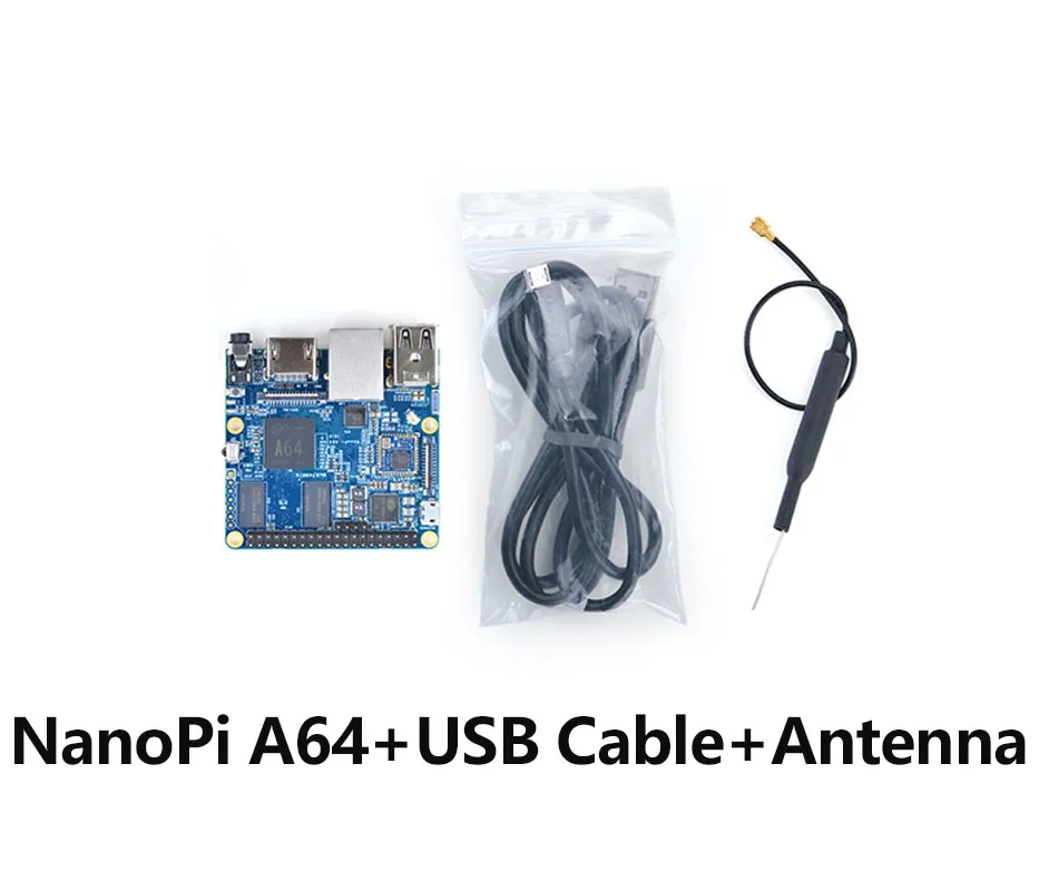NanoPi A64 Allwinner 64 битная высокопроизводительная четырехъядерный A53 демонстрационная