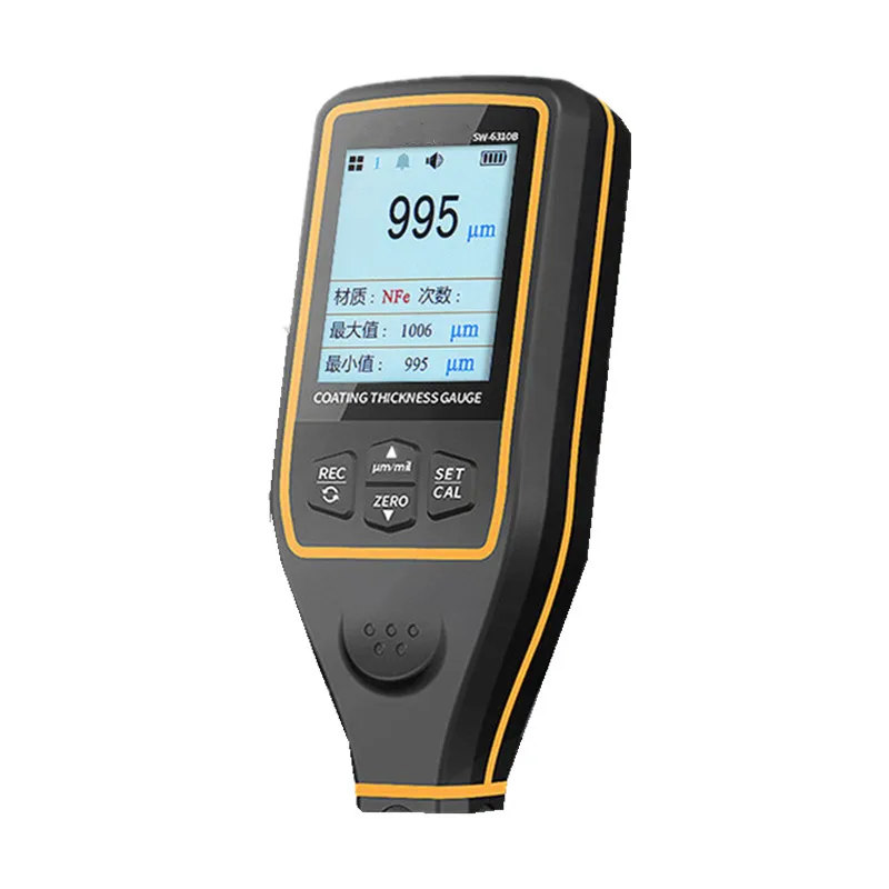 

1.850mAh lithium battery direct charge Car Body Tester Coating Thickness Gauge Detailing Tool Auto Car Paint meter Tester