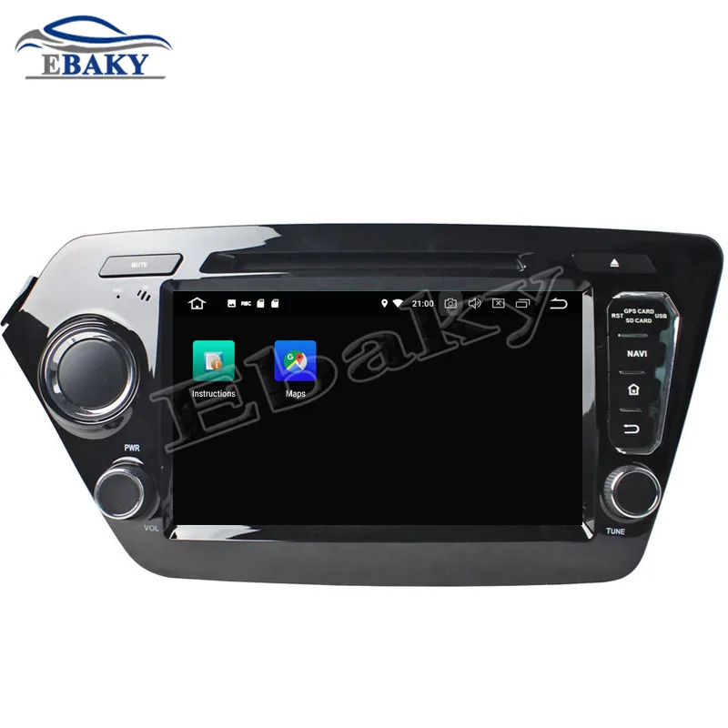 Sale NaviTopia 8inch 4GB RAM 64GB ROM Octa Core Android 9.0 Car DVD Player For KIA K2/RIO 2011-2012/Bluetooth/GPS 3