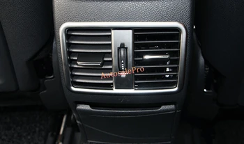 

ABS Matte Dashboard UPPER+Console Armrest Rear Air Vent Cover Trim 3pcs For Benz A Class W176 / B Class W246 2012 2013 2014 2015