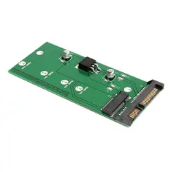 1 шт. адаптер карты M.2 NGFF SSD на SATA3 SSD M.2 B Ключ к 2,5 sata Порты и разъёмы модуль QJY99
