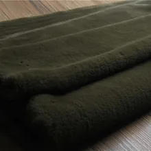 Имитация меха Рекса Ткань Белый счетчик дисплей Backgroundg шторы Подушка скатерть диван коврик