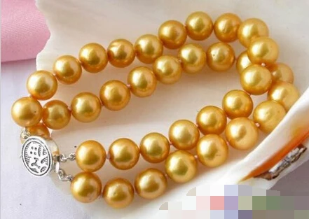 

00016 GOLD ROUND FW CULTURED PEARL BRACELET