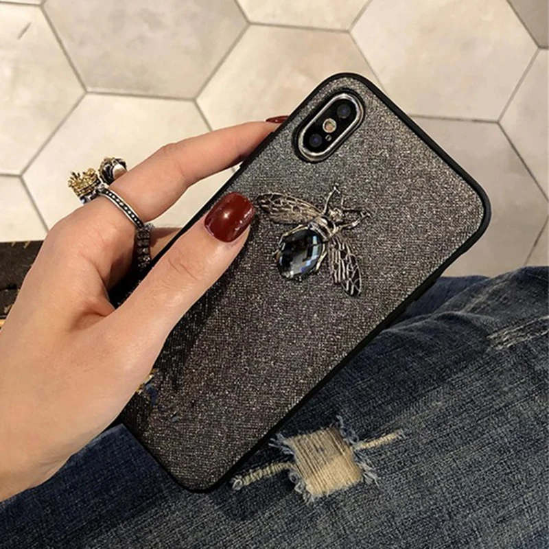Shining-luxury-DIY-Bee-Case-For-huawei-Nova-3i-play-P20-lite-pro-mate-10-pro