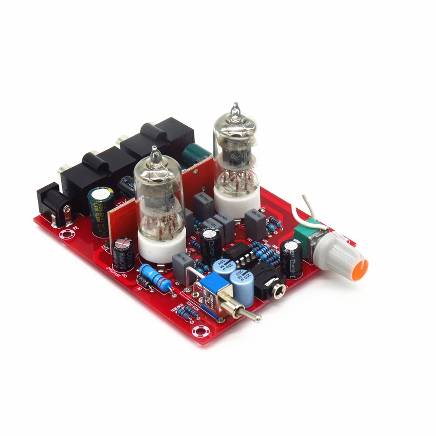 YJHIFI X 10D 6J1 DC12V 6J1 Tube Pre amp headphone Audio Amplifier Boards