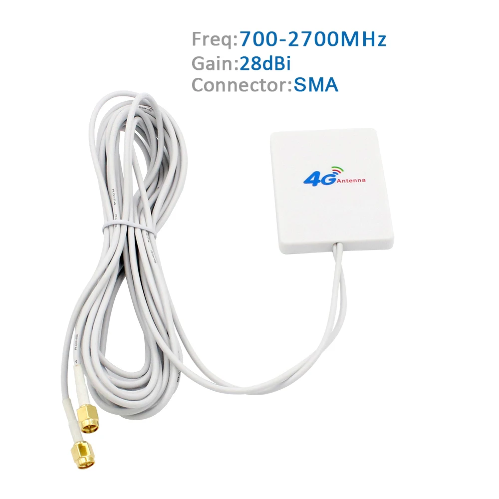 4g LTE Антенна 3g 4G маршрутизатор Антенна панель Антенна с SMA TS9 CRC9 разъем 3 м кабель для huawei 3g 4G LTE маршрутизатор USB модем