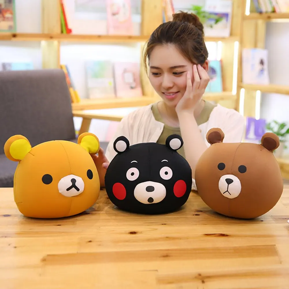 Cartoon Soft Brown Bear Rilakkuma Kumamon Stuffed Nanoparticle Animals Toys Pillow Gift Birthday Present Valentine's Day Gift Cartoon Soft Brown Bear Rilakkuma Kumamon Stuffed Nanoparticle Animals Toys Pillow Gift Birthday Present Valentine's Day Gift