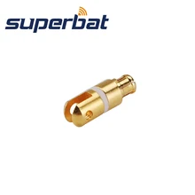 Superbat 10 шт. MCX Edge Mount Plug штекер антенна RF коаксиальный разъем позолоченный