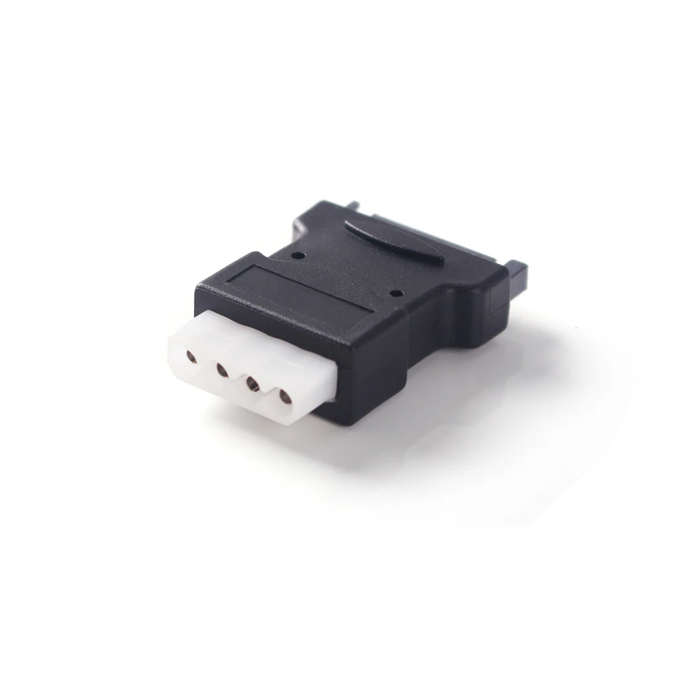 Адаптер SATA ult best 2 шт. переходник с 15P папа на Molex IDE 4pin LP4 4P мама для PCI E адаптера