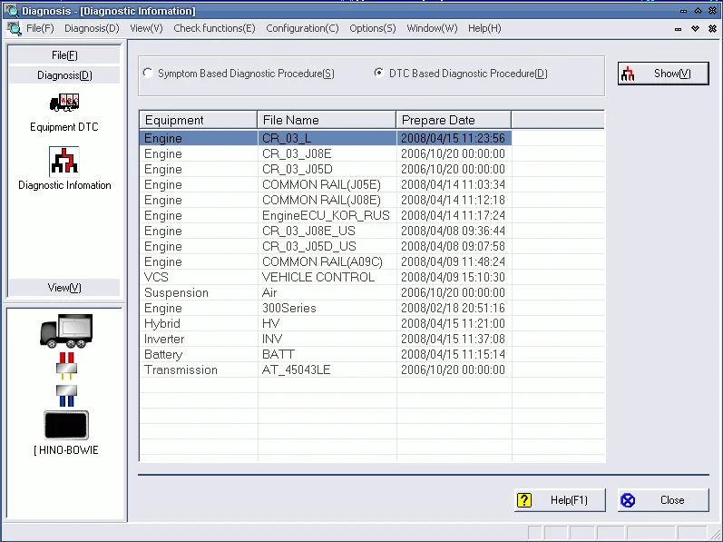 Диагностический сканер Hino v1.3 Kobelco|hino diagnostic|explorer |