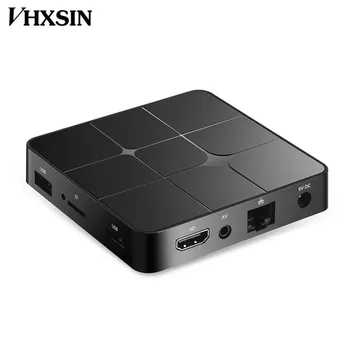 

VHXSIN 50PCS/LOT T96 Mars TV Box s905w Android 7.1 1GB RAM 8GB ROM 100Mbps 2.4G Wi-Fi 4K VP9