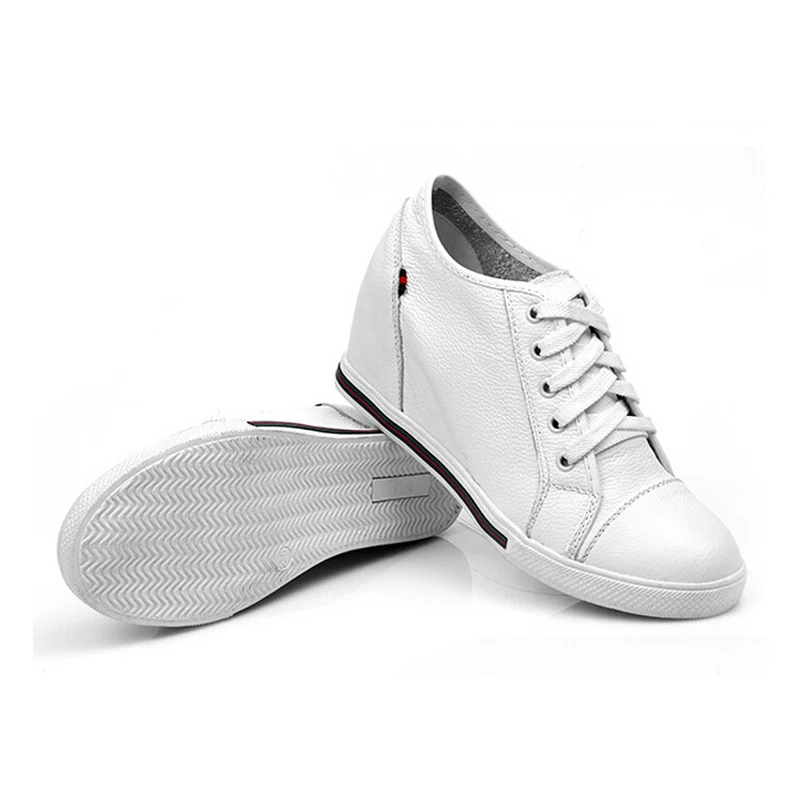 

2018 spring and autumn new thick bottom wedge women's shoes new fashion trend light breathable casual shoes
