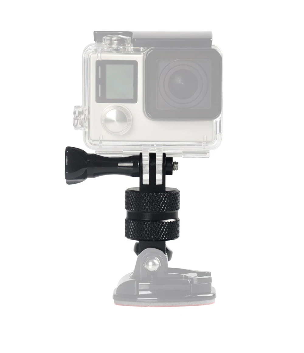 Aluminum 360 Degree Rotating Swivel Arm Holder Mount Adapter for GoPro Hero 7 6 5 4 SJCAM Camera Accessories (1)