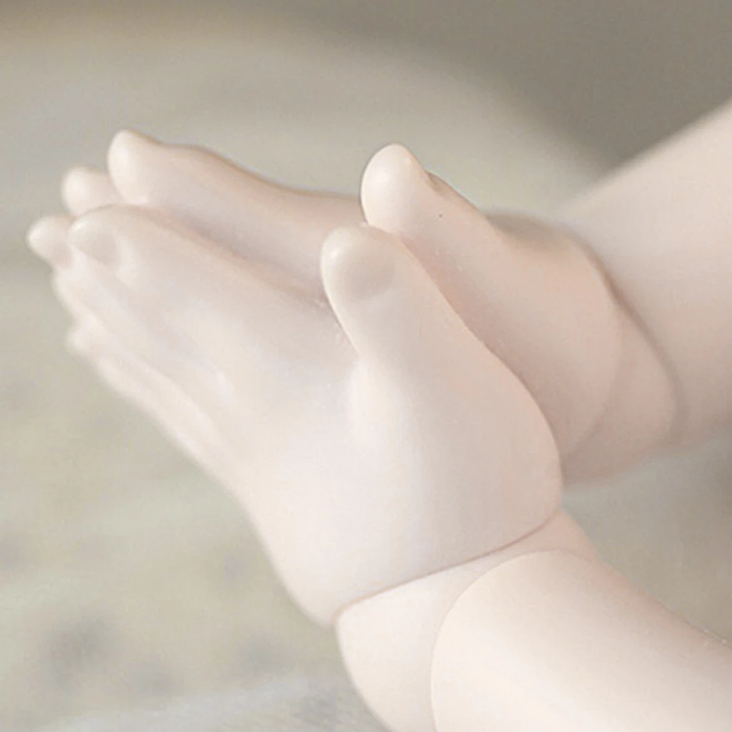 1 4 Bjd Sd Bayi Raksasa Boneka Tangan Resin Lemak Tangan Tipe Untuk Dod Mini Dollfie Bagian Tubuh Diy Kustom Putih Warna Kulit Boneka Aliexpress