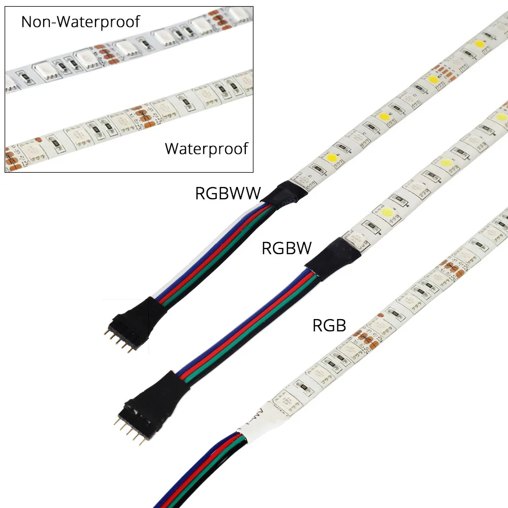 12 В постоянного тока RGB/RGBW/RGBWW Светодиодная лента wifi/Bluetooth RGB RGBW контроллер Светодиодная лента светильник Magic Home 5050 RGB гибкая лента