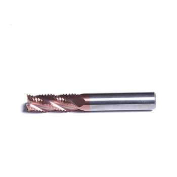 

1Pcs 58 degree rough cutter 4-edge carbide wave-edge milling cutter 4*50