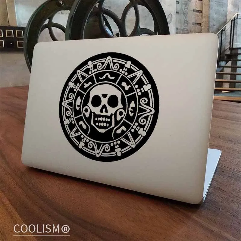

Maya Totem Round Skull Laptop Sticker for Apple Macbook Pro Air Retina 11 12 13 15.6 inch Vinyl Notebook Skin Mac Decal Stickers