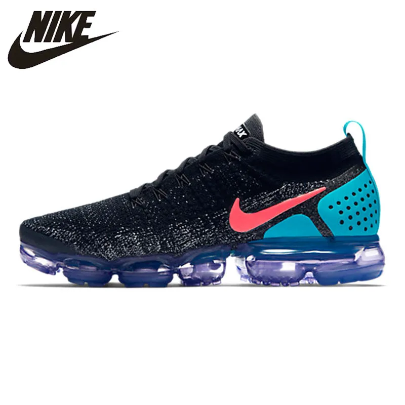 Nike Air Vapormax FK 2 Men's Running Shoes, Black, Breathable Non slip