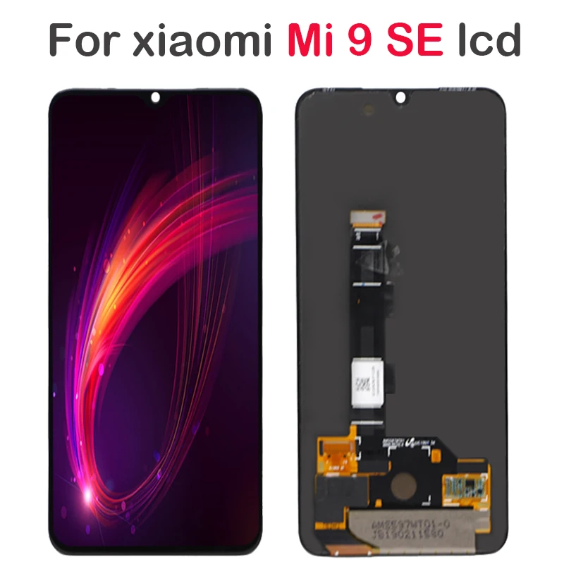 

Super AMOLED Lcd for Xiaomi Mi 9SE MI9 SE Lcd Mi 9 SE LCD display+Touch Screen digitizer Assembly replacement parts Mi 9 SE lcd