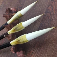 Хуэй кисть Китайская каллиграфия кисти ручка шерстяная ласка шерсть ласки несколько волос Кисть для письма и китайская живопись, каллиграфия