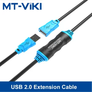Image 1 - MT VIKI USB 2,0 Verlängerung Kabel Hohe Schnelle Geschwindigkeit Chipset Innen USB 2,0 Extender 10m 15m MT UD10 15