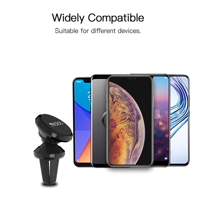 Universal Magnetic Car Air Vent Phone Holder Stand  (9)