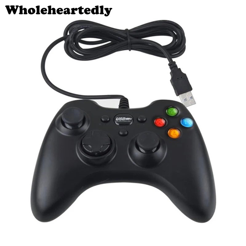 

Brand New Wired USB PC Game Controller Handle double shock Joypad Remote Joystick Gamepad For PC Laptop Computer Winows XP