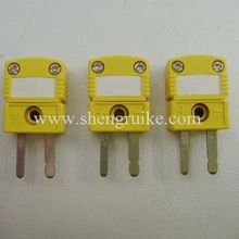 10 шт K Тип Миниатюрный разъем термопары мужской