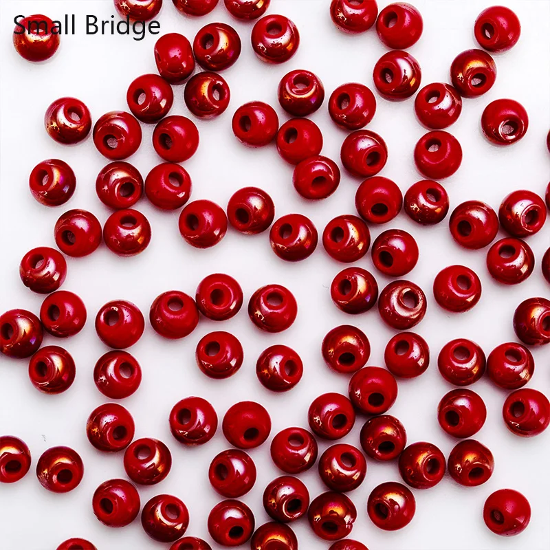 Red Glass Bead3
