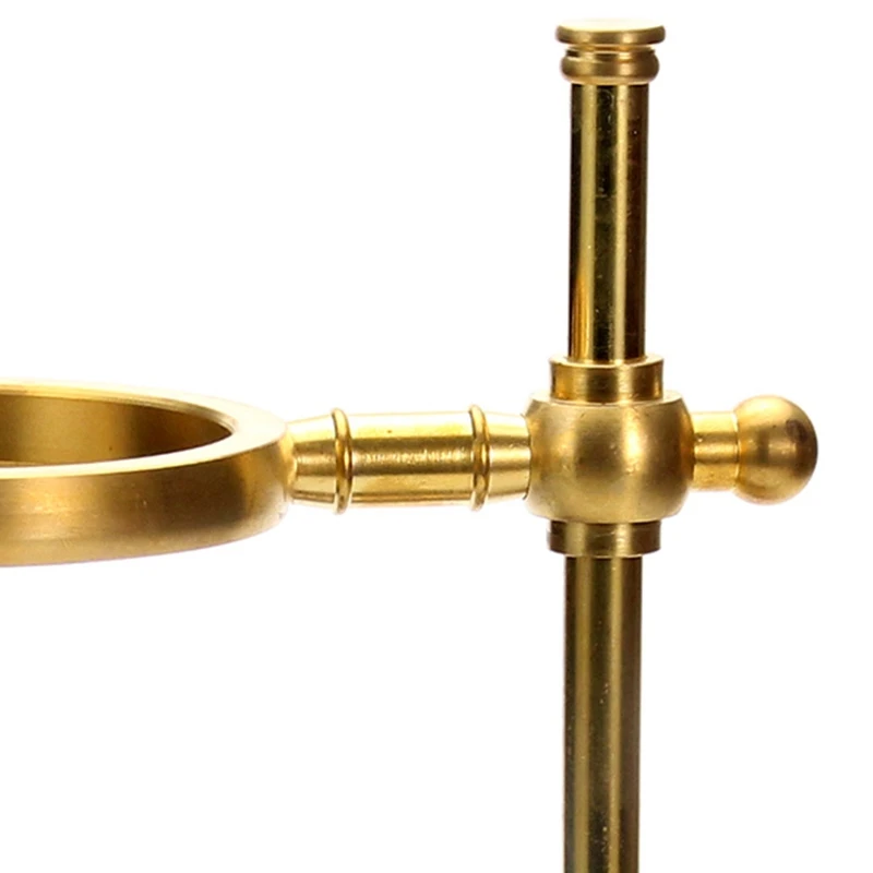 Over Coffee Dripper with Wood Stand- Heavy-Duty- Adjustable Height