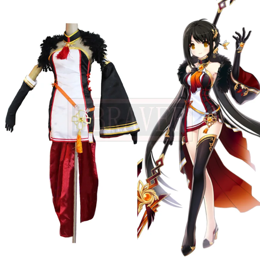 Elsword Ara Yama Raja Cosplay Costume Christmas Halloween Uniform Made Any Size|Game Costumes| - AliExpress