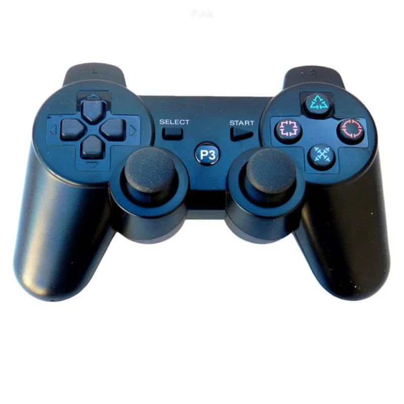 Bluetooth контроллер для sony PS3 геймпад Манетт для sony Play Station 3 джойстик беспроводной геймпад SIXAXIS двойная вибрация - Цвет: Черный