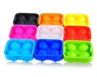 2015 New Fashion Ice Cube Ball Drinking Wine Tray Brick Round Maker Mold Sphere Mould Party Bar Silicone