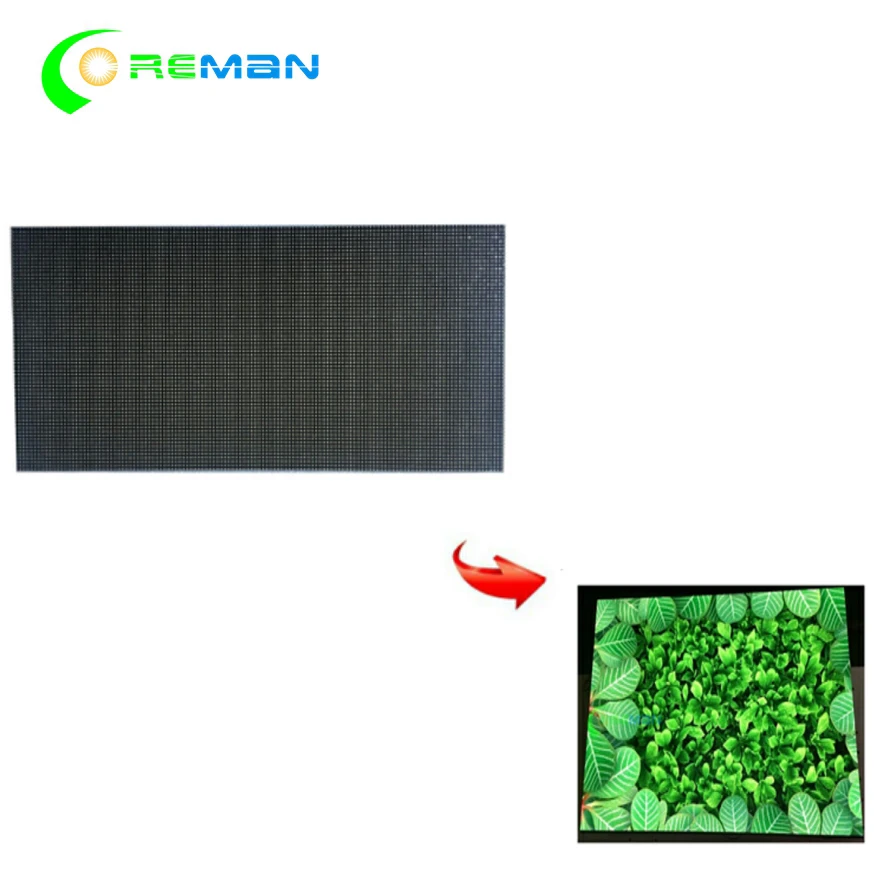 Светодиодный модуль для вывесок SMD 3в1 полноцветный P4 P3 P2 rgb светодиодный модуль 256X128 мм плиточные панели