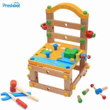 Многофункциональный инструмент для разборки стул деревянный узел и разборка гайка комбинация Пазлы для детей