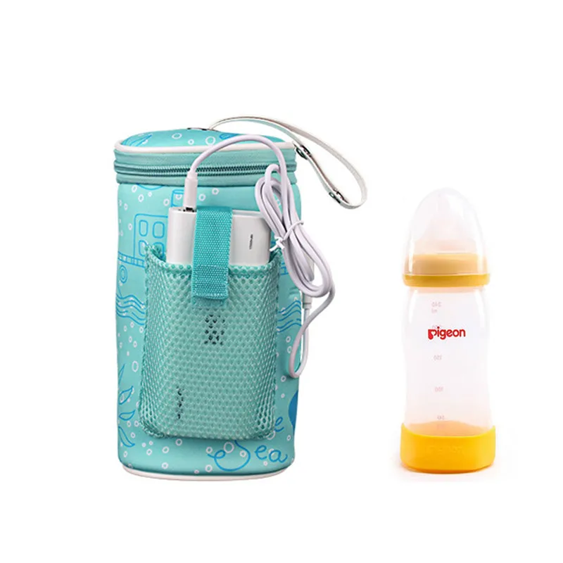 Us 12 87 30 Off Usb Baby Bottle Warmer Portable Sterilizer Heater Insulated Thermal Bag Food Milk Thermos Storage Keep Warm In