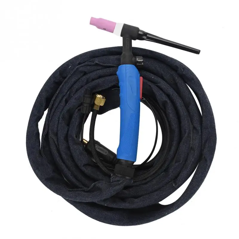1Set Welding Torch Kit WP-17FV 3.7m Air-cooled Welding Torch with Flexible Head Body and Gas Valve for Welder High Quality 1Set Welding Torch Kit WP-17FV 3.7m Air-cooled Welding Torch with Flexible Head Body and Gas Valve for Welder High Quality