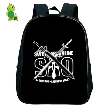 

Sword Art Online SAO Kindergarten Backpack Children Small Backpack School Bags Toddler Backpack Boys Girls Primary Book Bag