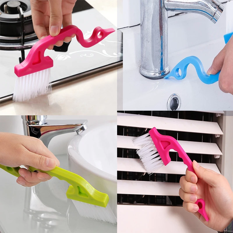 

Corner Crevice Brush Window Slot Kitchen Cleaning Brush