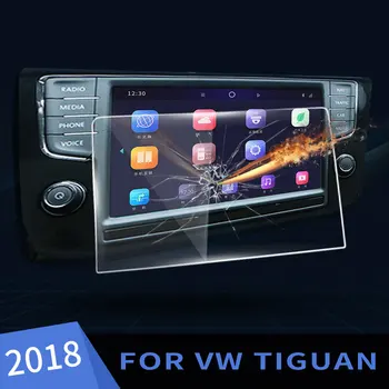 

Car Navigation GPS Screen Glass Steel Protective Film For Volkswagen VW Tiguan MK2 2017 2018 2016 Control of LCD Screen Sticker