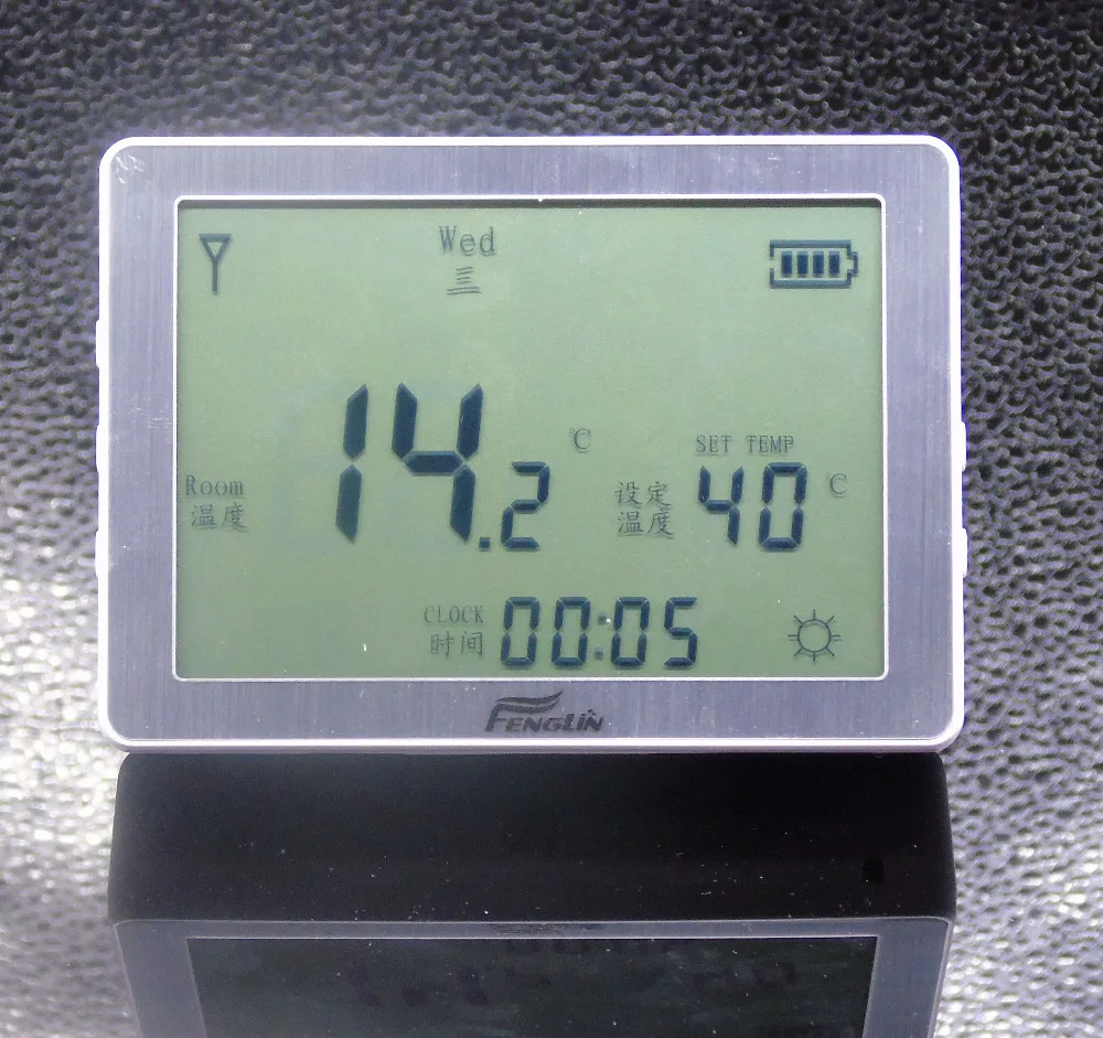 Газовый котел программируемый провод термостат для батареи (HS B709BP)|gas boiler thermostat|gas