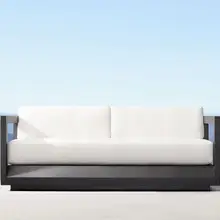 Новое прибытие всепогодные патио садовые алюминиевые диван мебель