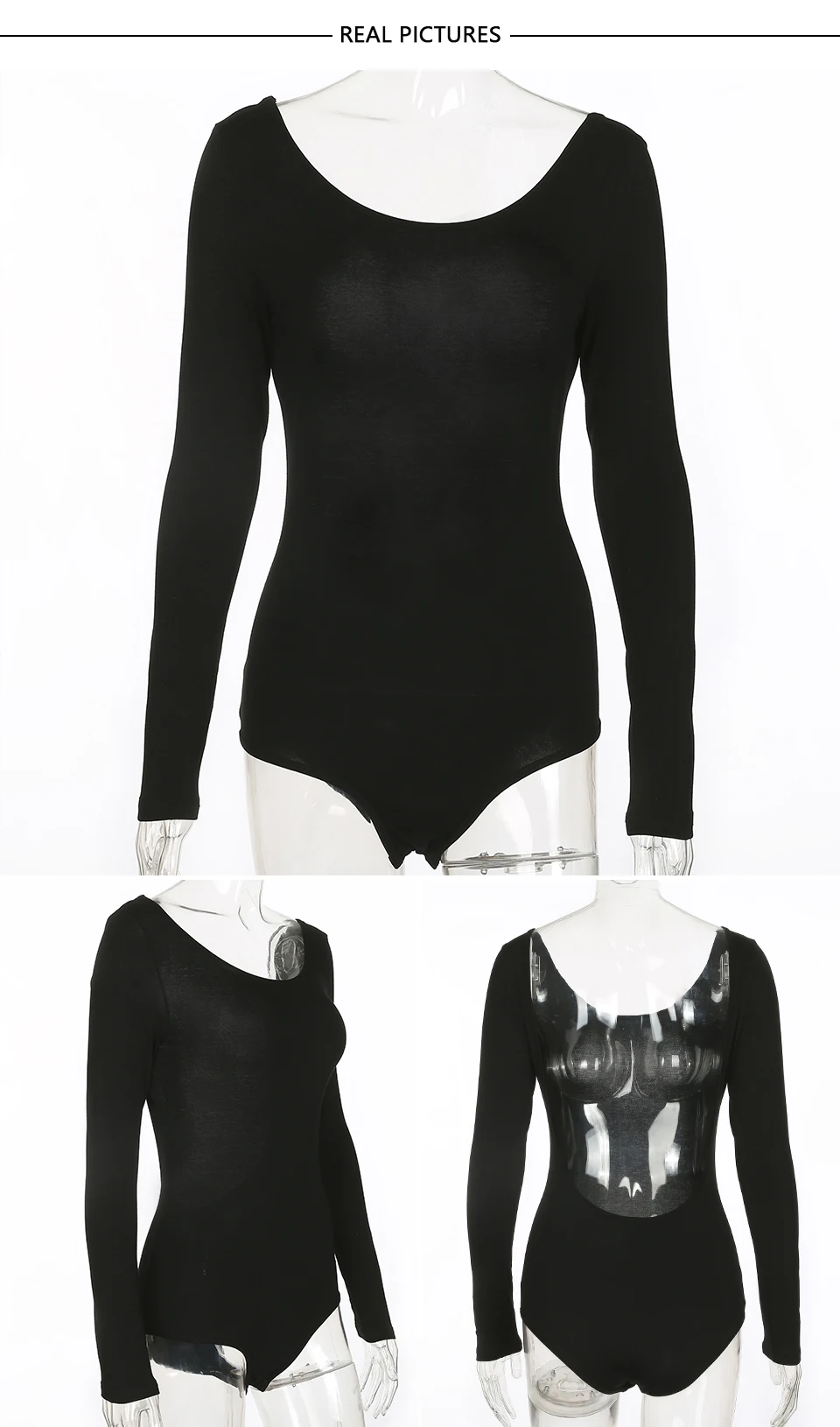 red bodysuit Gagaopt Autumn Winter Backless Bodysuit Women Sexy Bodysuit Long Sleeve Skinny Black Bodysuit Jumpsuit Overalls sheer bodysuit