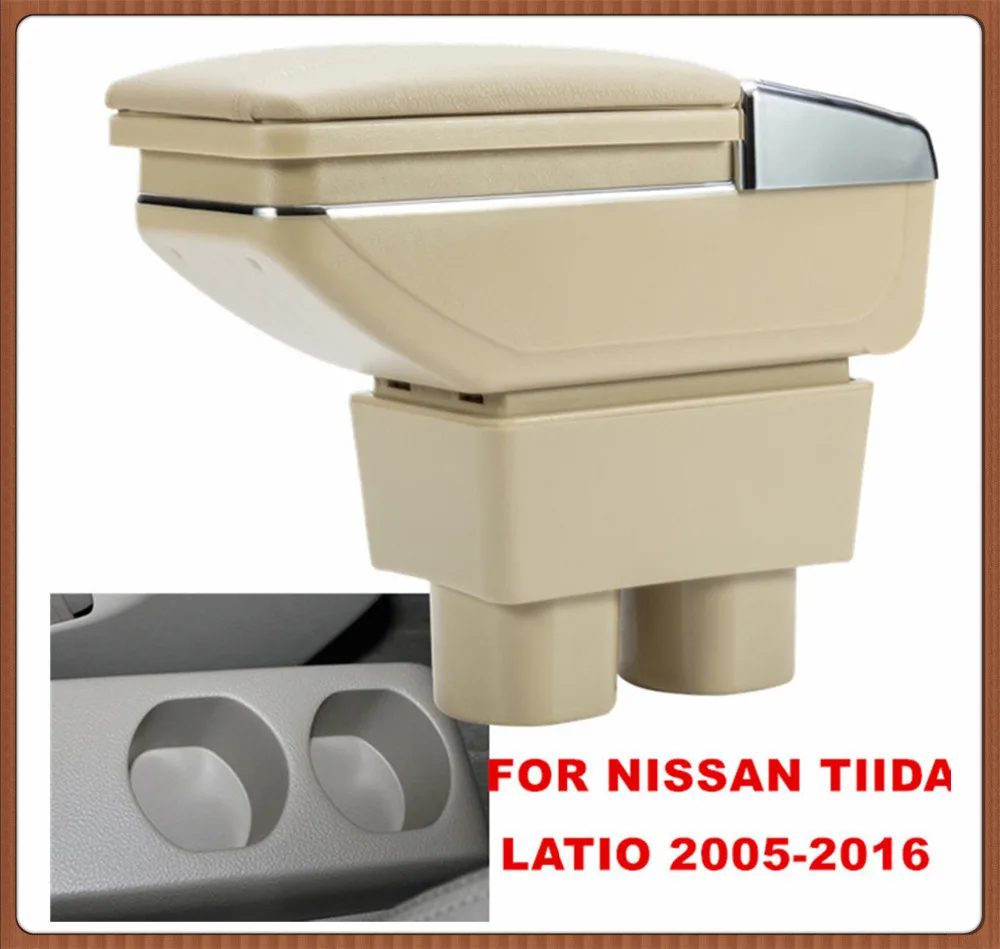 FREE SHIPPING CAR ARMREST FOR NISSAN TIIDA/LATIO 2005 2016 Car
