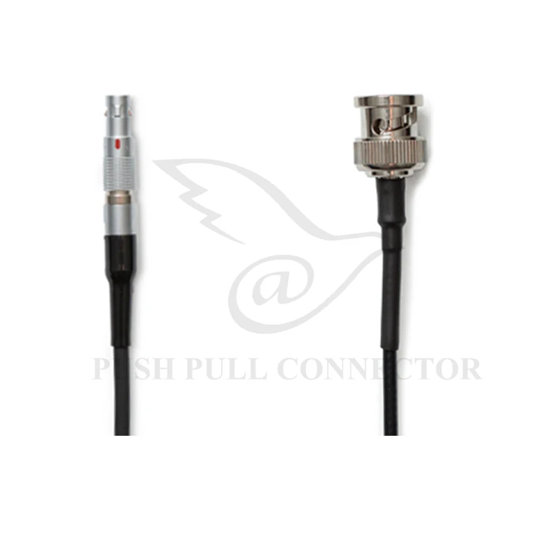

Red Epic Scarlet Timecode LEMO 00 4 pin to Straight Male BNC Audio Time code adapter cable